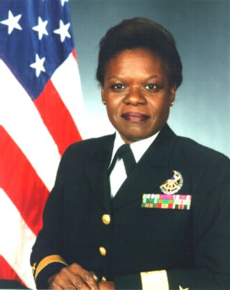 Lillian E. Fishburne First Female African American Rear Admiral – February 1, 1998