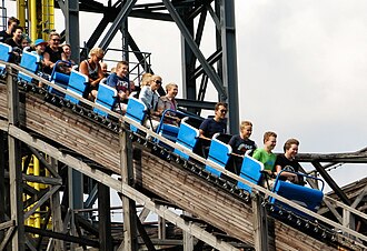 Vuoristorata Wooden Roller Coaster Opens at Linnanmäki, Helsinki – July 13, 1951