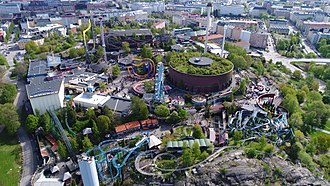 Linnanmäki Amusement Park Opens in Helsinki May 27, 1950