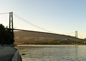 Lions Gate Bridge Opens Connecting Vancouver and North Shore – November 14, 1938