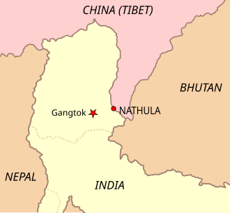 Nathu La Pass Reopens for India-China Trade After 44 Years July 6, 2006