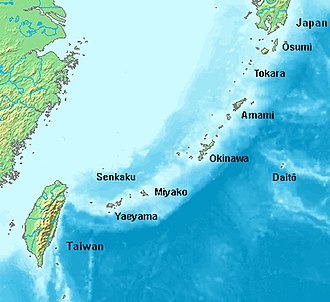 Ryukyu Islands Return to Japanese Control After U.S. Governance, May 15, 1972
