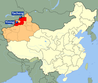 Chinese Police Fire on Yining Protesters, Killing Five May 29, 1962