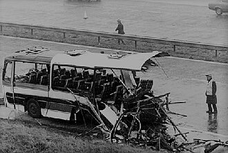 M62 Coach Bombing Kills 12 in Yorkshire, February 4, 1974