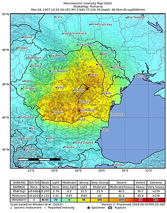1977 Vrancea Earthquake Kills 1,500 in Romania March 4, 1977