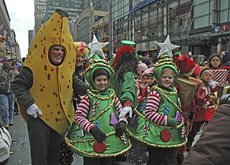 First Macy’s Thanksgiving Day Parade in New York City, November 27, 1924