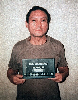 Manuel Noriega Indicted on Drug Smuggling and Money Laundering, February 5, 1988