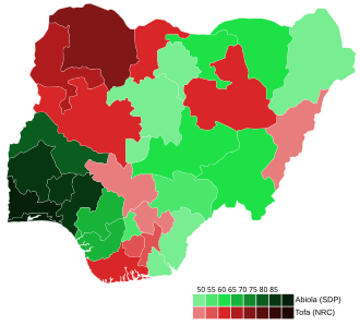 Nigeria Election Won by Moshood Abiola Annulled by Military Government June 12, 1993