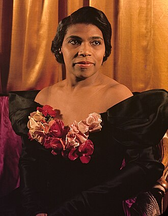 Marian Anderson First Person of Color at Metropolitan Opera, January 7, 1955