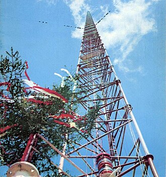 Warsaw Radio Mast Collapses, Tallest Structure Falls August 8, 1991