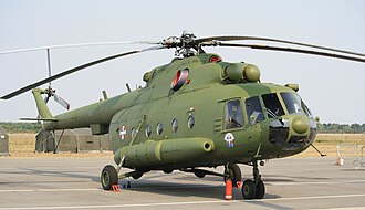 Serbian Army Mi-17 Helicopter Crash Near Belgrade Airport, March 13, 2015