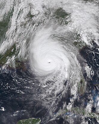 Hurricane Michael Catastrophic Category 5 Landfall in Florida Panhandle, October 10, 2018
