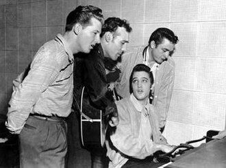 Million Dollar Quartet Meets at Sun Studio, December 4, 1956