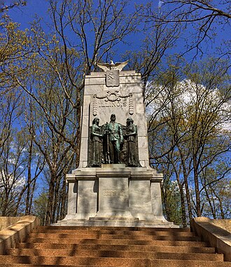 Illinois Monument Dedicated at Cheatham Hill, June 27, 1914