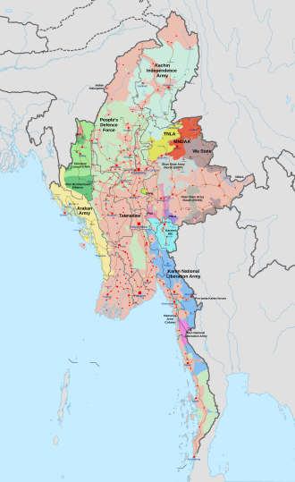 Myanmar Kokang Clashes Begin Between Junta and Ethnic Armies, August 27, 2009