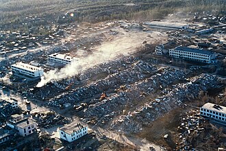 Neftegorsk Earthquake Causes Devastation, 1,989 Dead, May 28, 1995