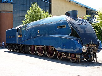Mallard Sets World Steam Locomotive Speed Record, July 3, 1938