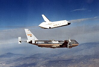 Space Shuttle Enterprise First Free Flight, August 12, 1977