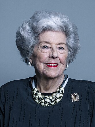 Betty Boothroyd First Woman Elected Speaker of British House of Commons, April 27, 1992