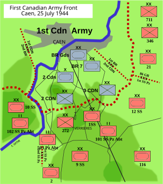 Operation Spring Near Caen: Deadly Day for First Canadian Army, July 25, 1944