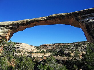 Natural Bridges National Monument Established in Utah, April 16, 1908