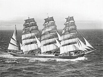 Pamir Barque Shipwrecks Off Azores During Hurricane Carrie, September 21, 1957