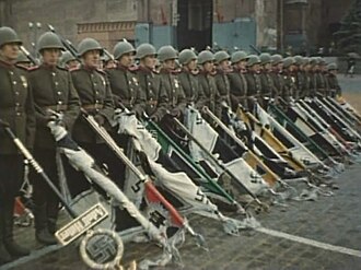 First Victory Day Parade on Red Square, Moscow, June 24, 1945