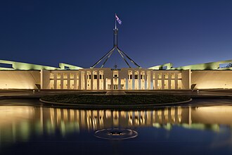 New Parliament House Opens in Canberra May 9, 1988