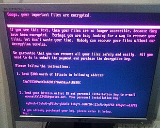 Petya Cyberattacks Target Ukrainian Organizations Worldwide, June 27, 2017