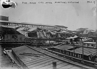 Black Tom Explosion Destroys Military Goods, Kills Four, July 30, 1916