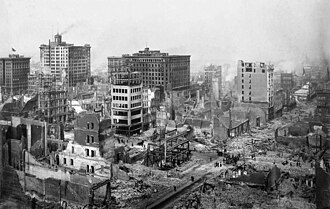 San Francisco Earthquake and Fire Devastate City, Kill 3,000+ April 18, 1906
