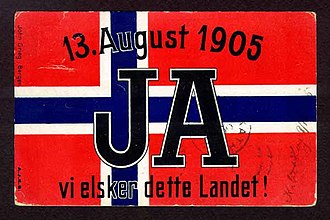 Norway Parliament Dissolves Union with Sweden, June 7, 1905