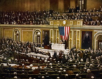 Wilson Calls for Peace Without Victory, American Entry into World War I, January 22, 1917