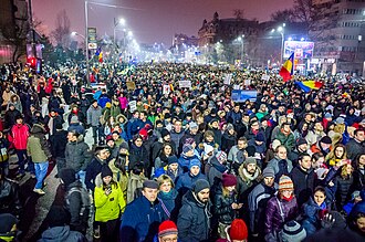 Romania Anti-Government Rally Turns Riot, 452 Injured, August 10, 2018