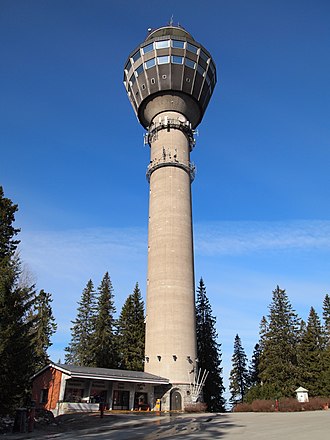 Puijo Observation Tower Opens to the Public in Kuopio, July 27, 1963