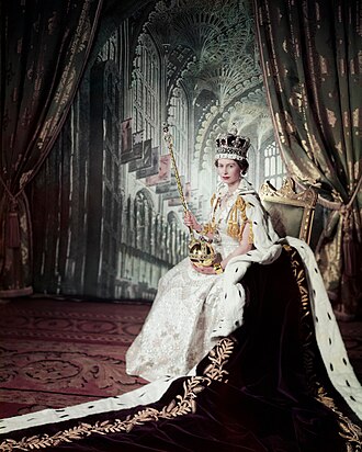 Queen Elizabeth II Coronation First Televised British Coronation June 2, 1953