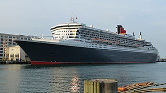 RMS Queen Mary 2 Maiden Voyage January 12, 2004