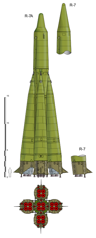 R-7 Semyorka First ICBM Becomes Operational at Plesetsk, USSR February 9, 1959
