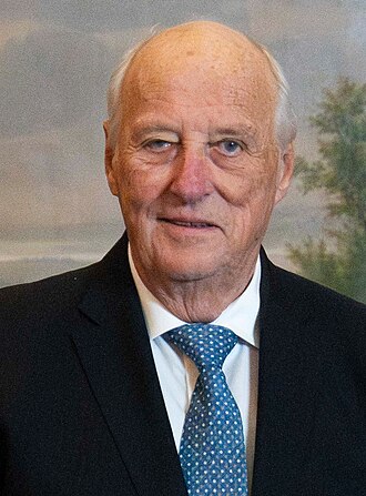 Crown Prince Harald Becomes King Harald V of Norway, January 17, 1991