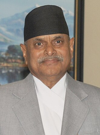 Ram Baran Yadav Declared First President of Nepal July 21, 2008
