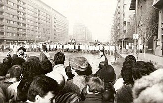Romanian Revolution: Ceaușescu Overthrown by Ion Iliescu, December 22, 1989