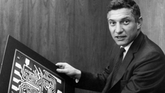 Robert Noyce Granted Integrated Circuit Patent April 25, 1961