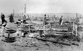 Ludlow Massacre Kills 19 Strikers in Colorado Coalfield War April 20, 1914