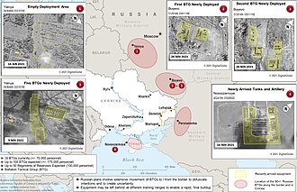 Putin Recognizes Donetsk and Luhansk Independence, Deploys Troops, February 21, 2022