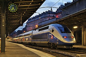 Modified TGV Sets Rail Speed Record at 515.3 km/h, May 18, 1990