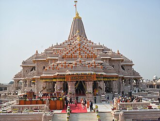 Ram Mandir Inaugurated by Narendra Modi in Ayodhya, January 22, 2024