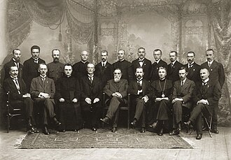 Council of Lithuania Adopts Act of Independence, Declares Lithuania Independent, February 16, 1918