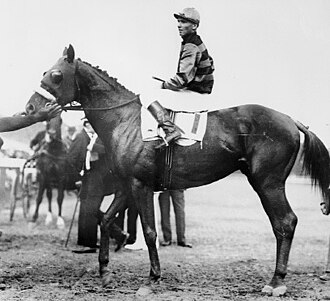 Sir Barton Wins Belmont Stakes, First U.S. Triple Crown Horse, June 11, 1919