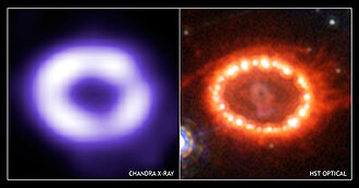 Supernova 1987A Seen in Large Magellanic Cloud – February 23, 1987