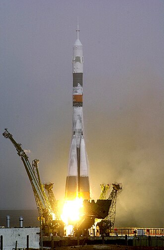 Soyuz TM-31 Launches First ISS Resident Crew, October 31, 2000